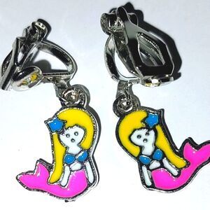 Super cute kid's fashion clip-on earrings